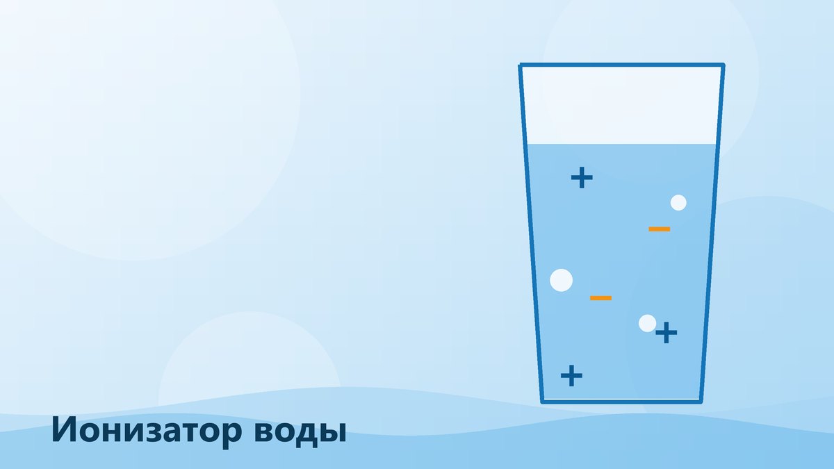 Что такое ионизатор воды?